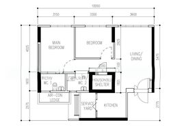 Blk 118A Alkaff Lakeview (Toa Payoh), HDB 3 Rooms #540610451